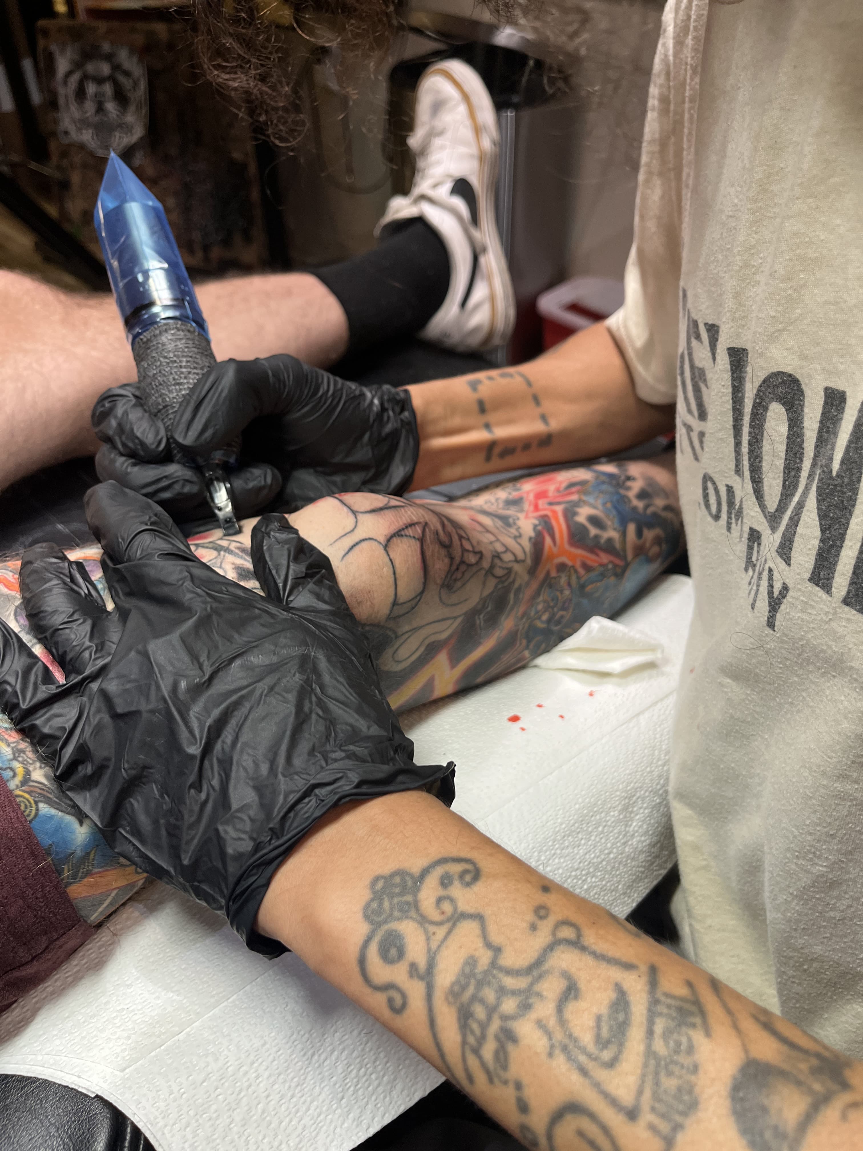 Jerome Gunn tattoo work 2