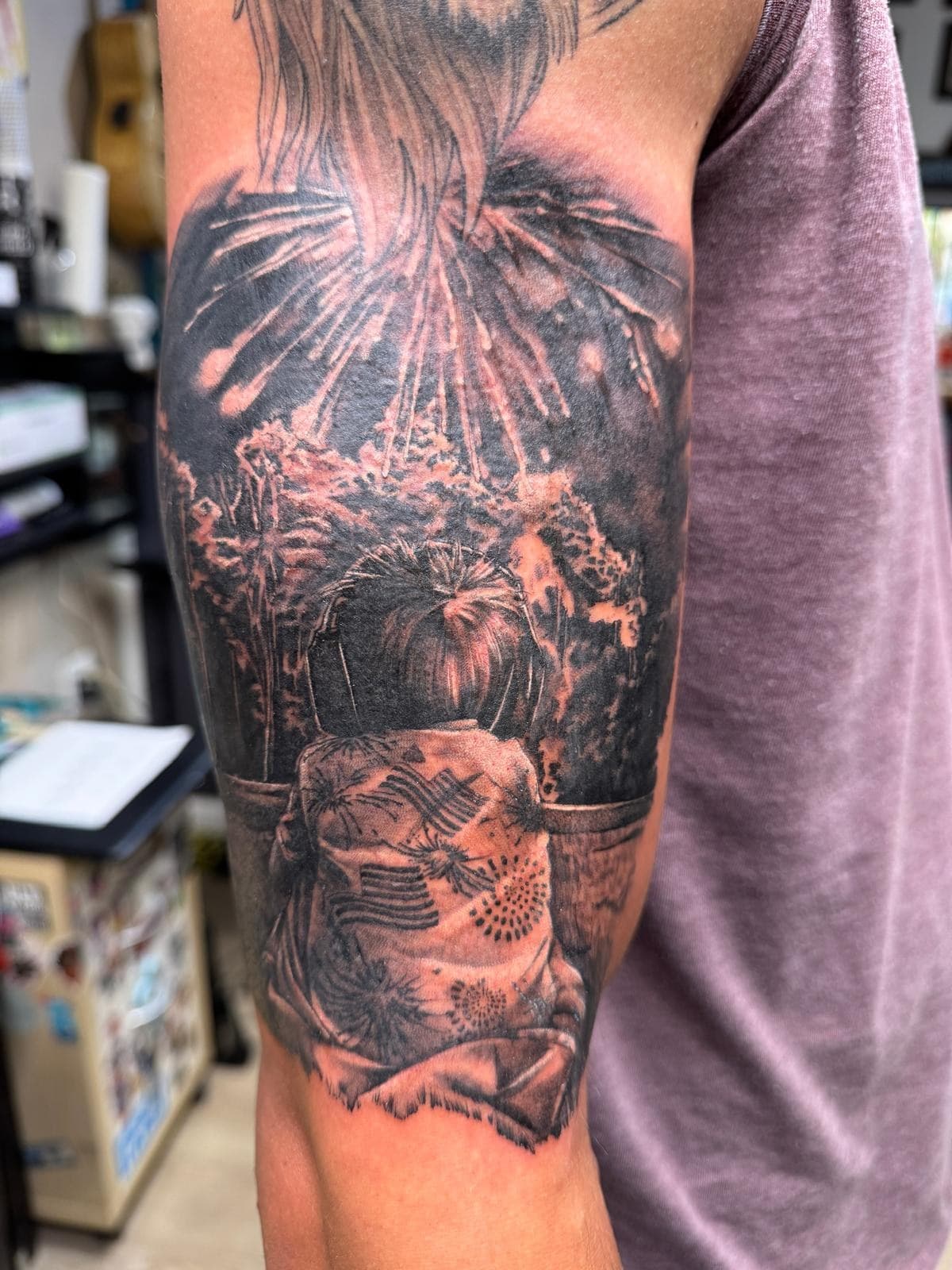 Miroku Washington tattoo work 1